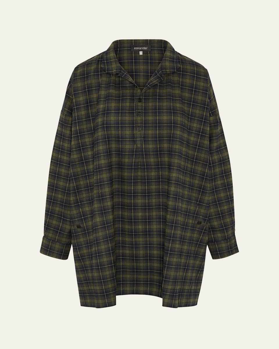 Wide A-Line Artists Smock (Long Plus Length)